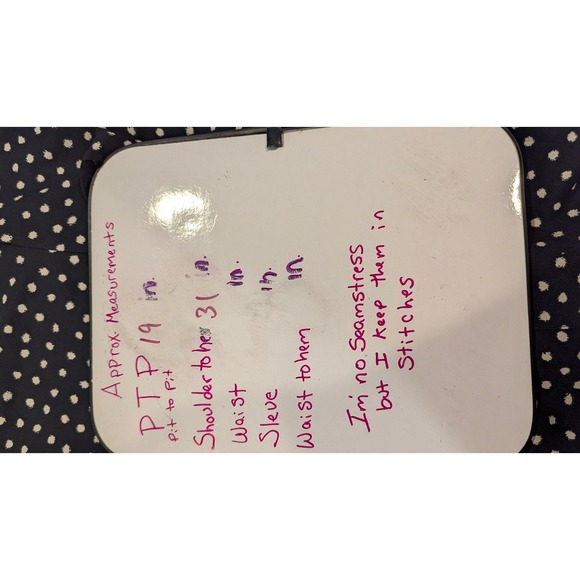 AQUA Women's Romper Black Polka Dot V Neck Sleeveless Casual Size L - Picture 5 of 5